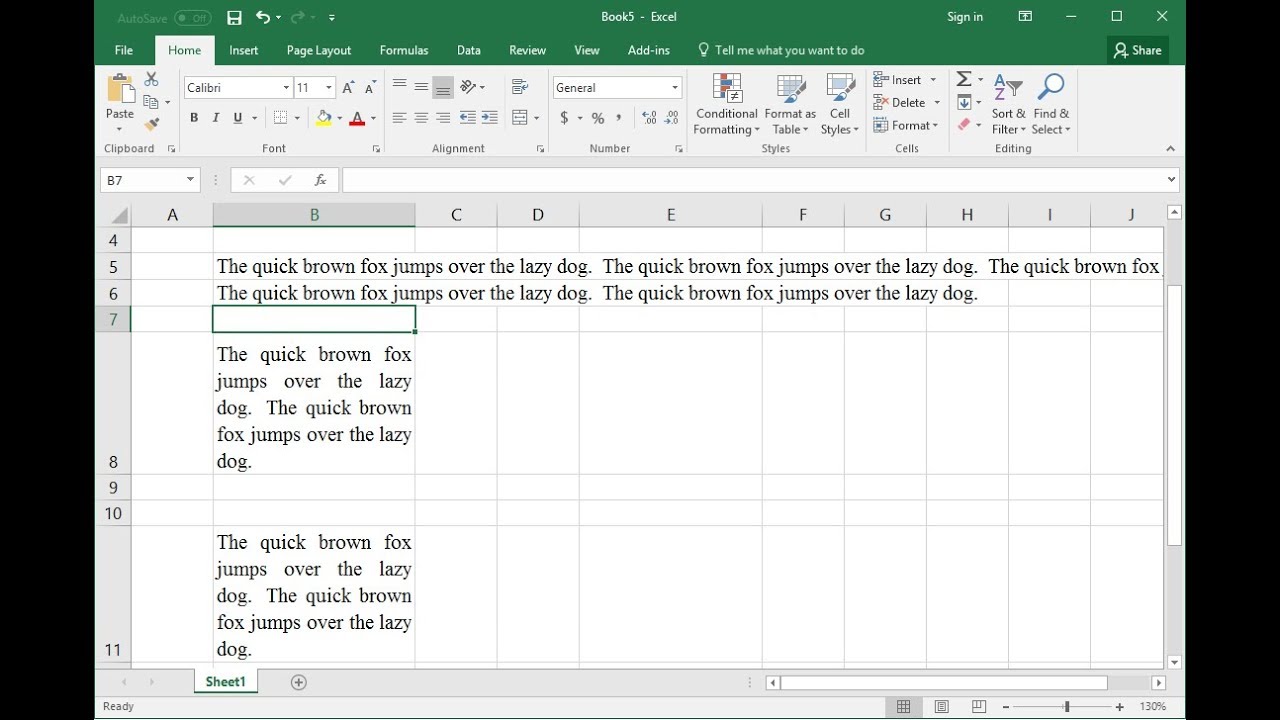 what is the keyboard shortcut for wrap text in excel on a mac